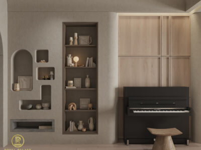 Thiết kế nội thất chung cư phong cách wabi Sabi